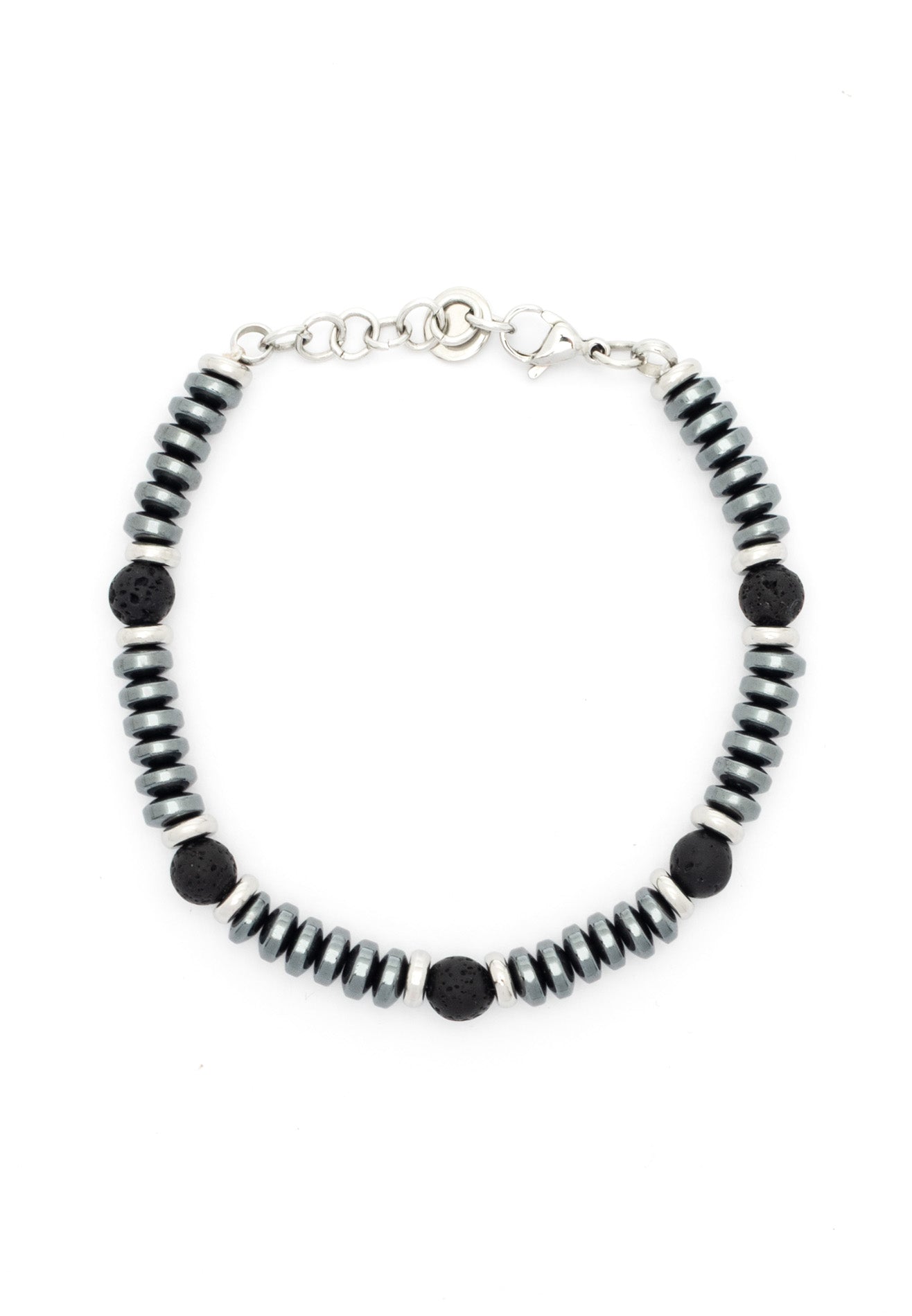 Beaded Inter Sphere Bracelet - Black