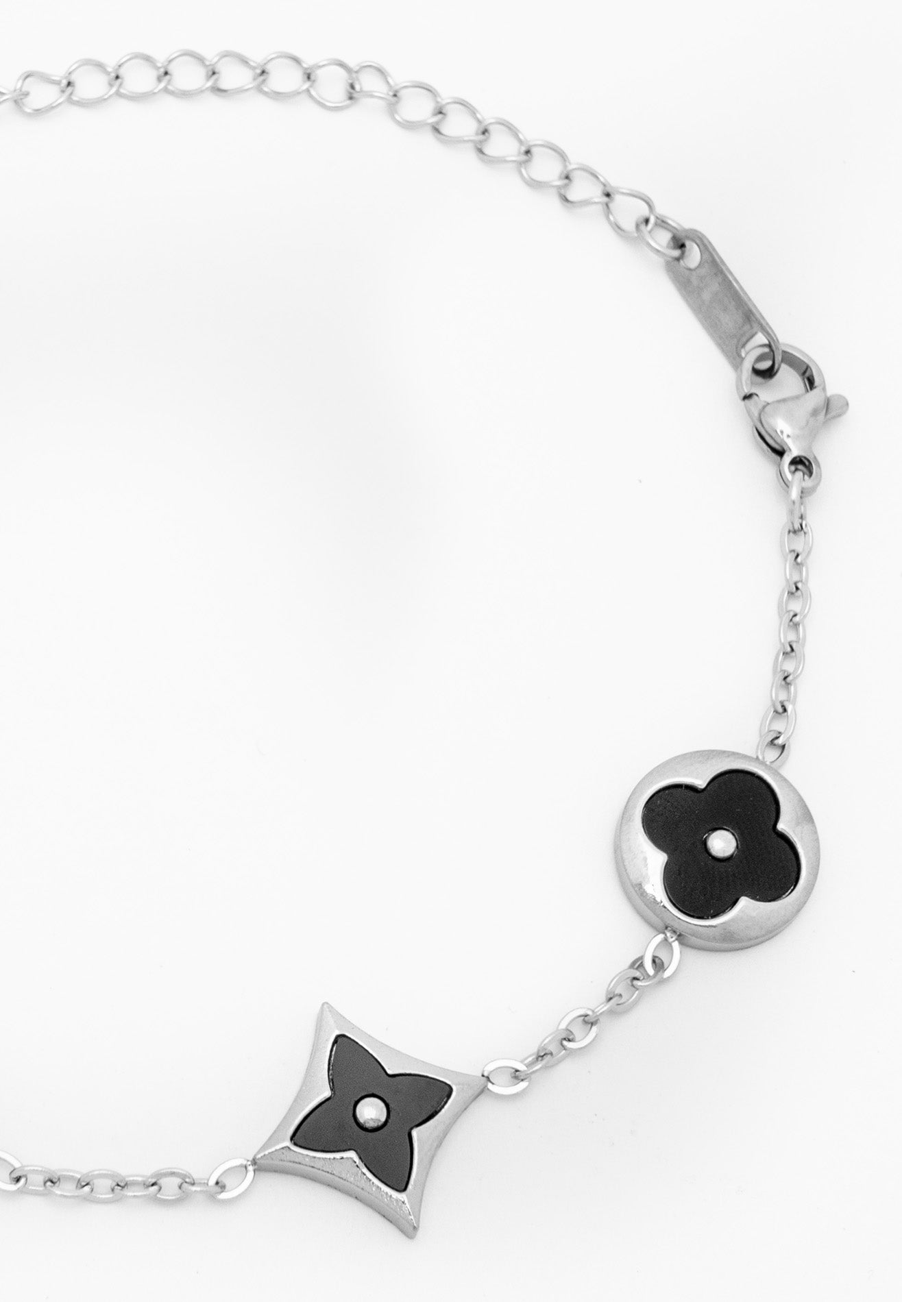Floral Clove Bracelet - Black