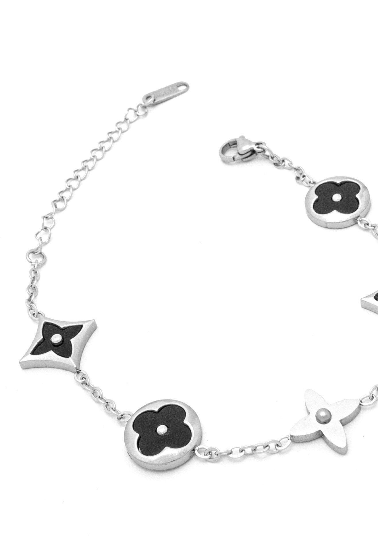 Floral Clove Bracelet - Black