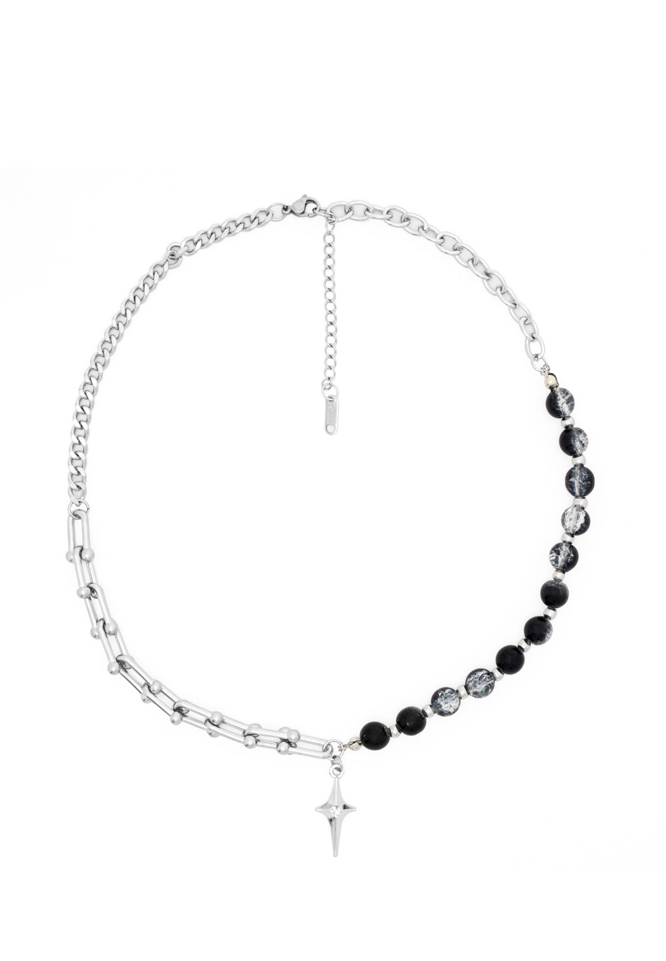 Mixed Chain Stainless Steel Necklace