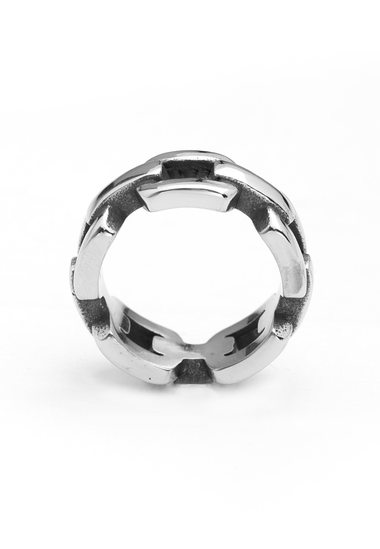 Interlock Stainless Steel Ring