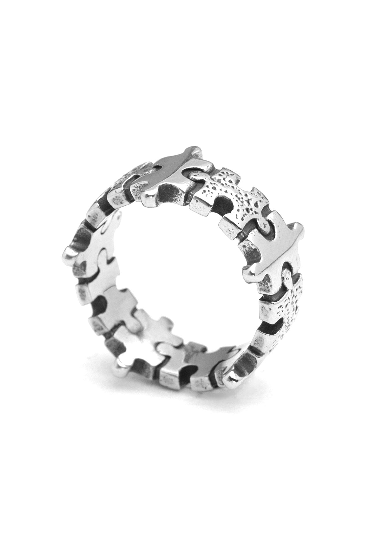 Puzzle Stainless Steel Ring