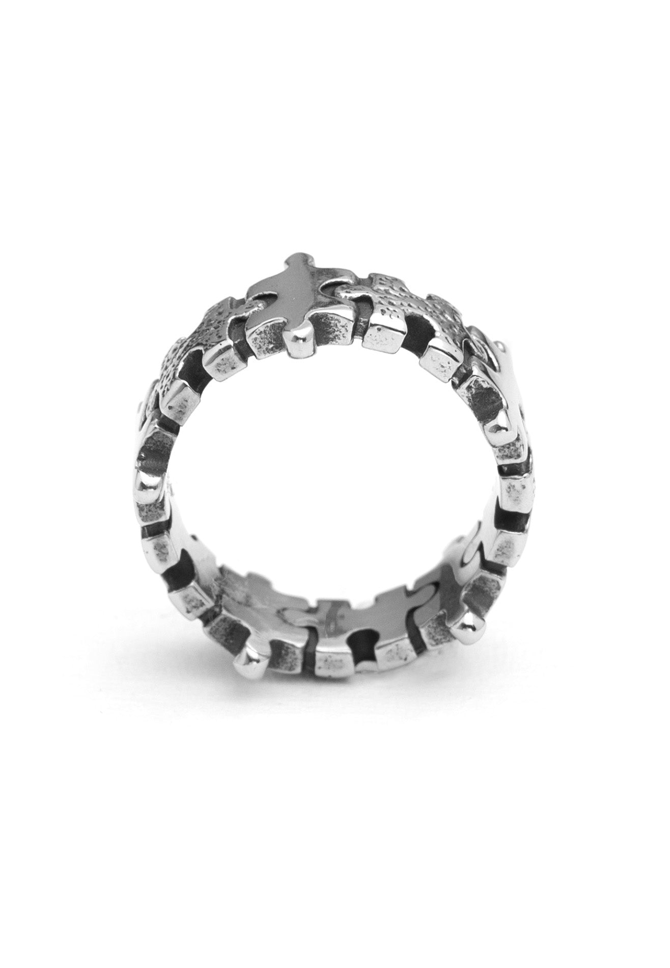 Puzzle Stainless Steel Ring