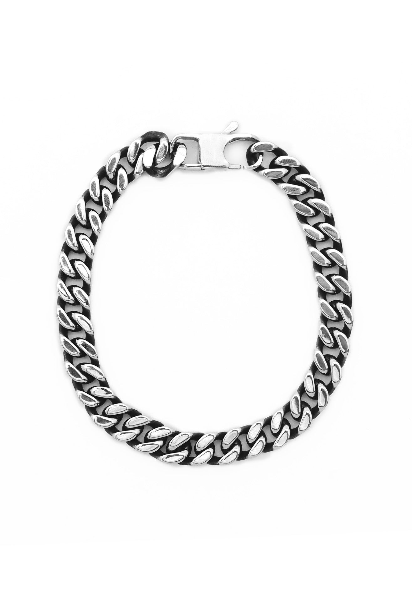 Curb Chain Stainless Steel Bracelet