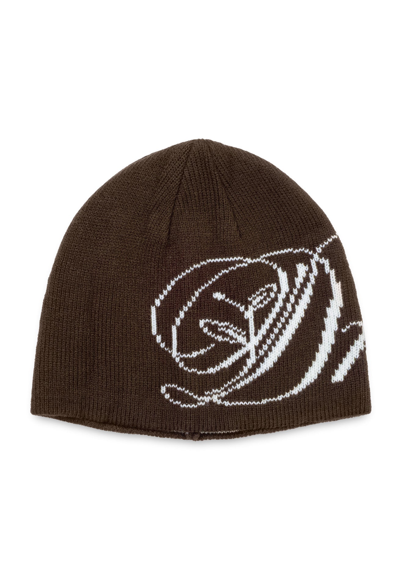 DRUM S. Snow Cap Beanie 80's Workshop Collection -Brown