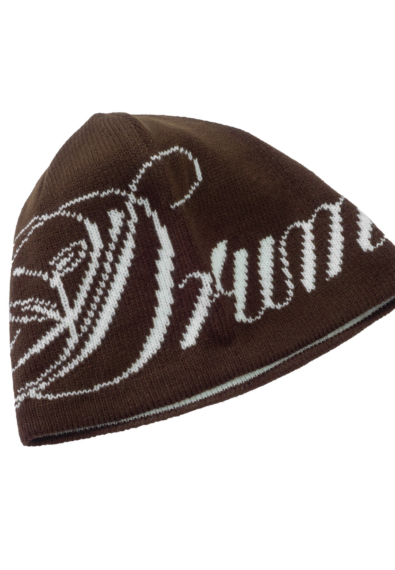 DRUM S. Snow Cap Beanie 80's Workshop Collection -Brown