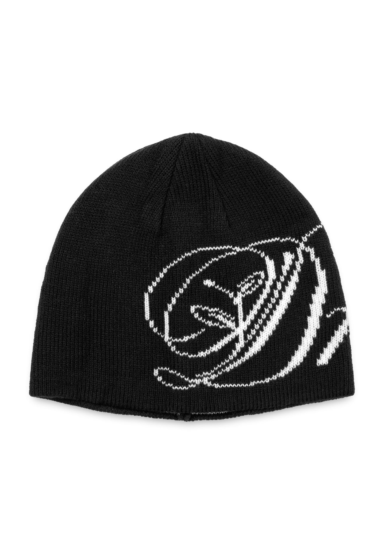 DRUM S. Snow Cap Beanie 80's Workshop Collection -Black