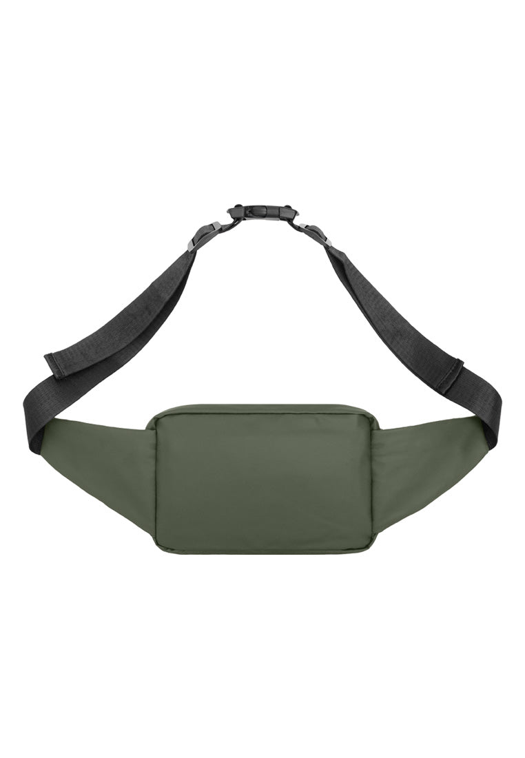 DRUM SELECT Messenger Waist Bag - Green