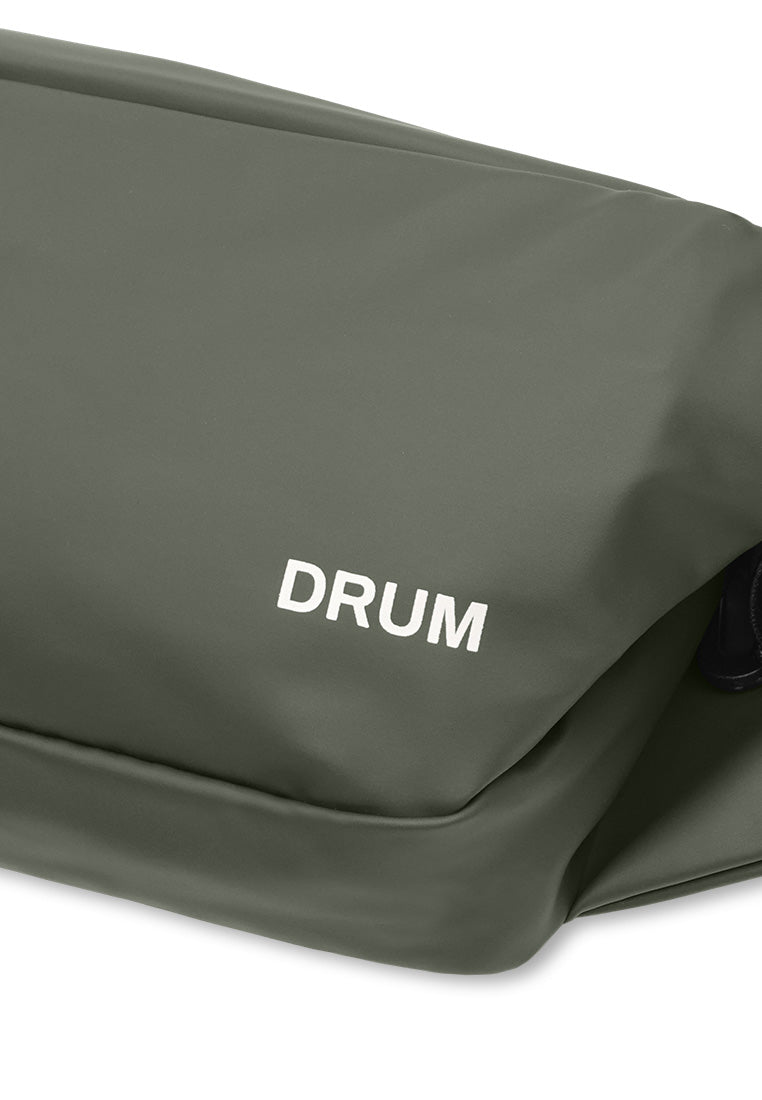 DRUM SELECT Messenger Waist Bag - Green