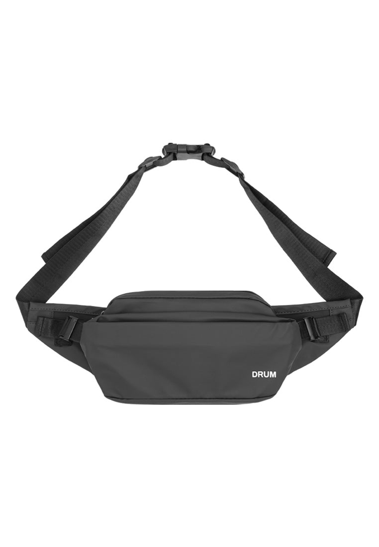 DRUM SELECT Messenger Waist Bag - Grey