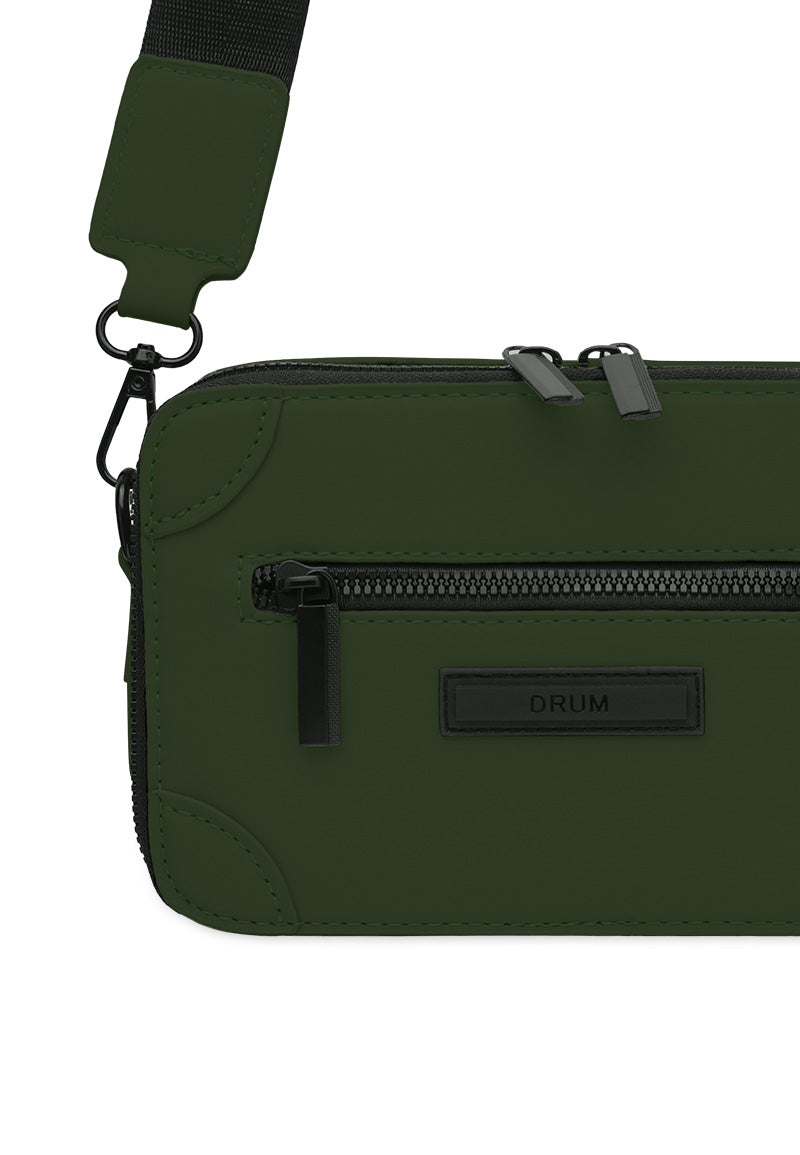 DRUM Messenger Sling Bag - Green