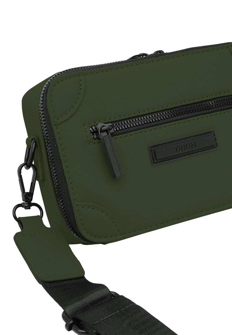 DRUM Messenger Sling Bag - Green