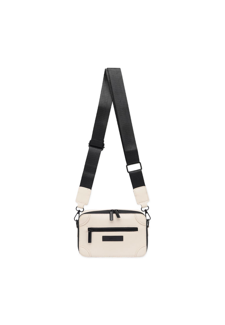 DRUM Messenger Sling Bag - White