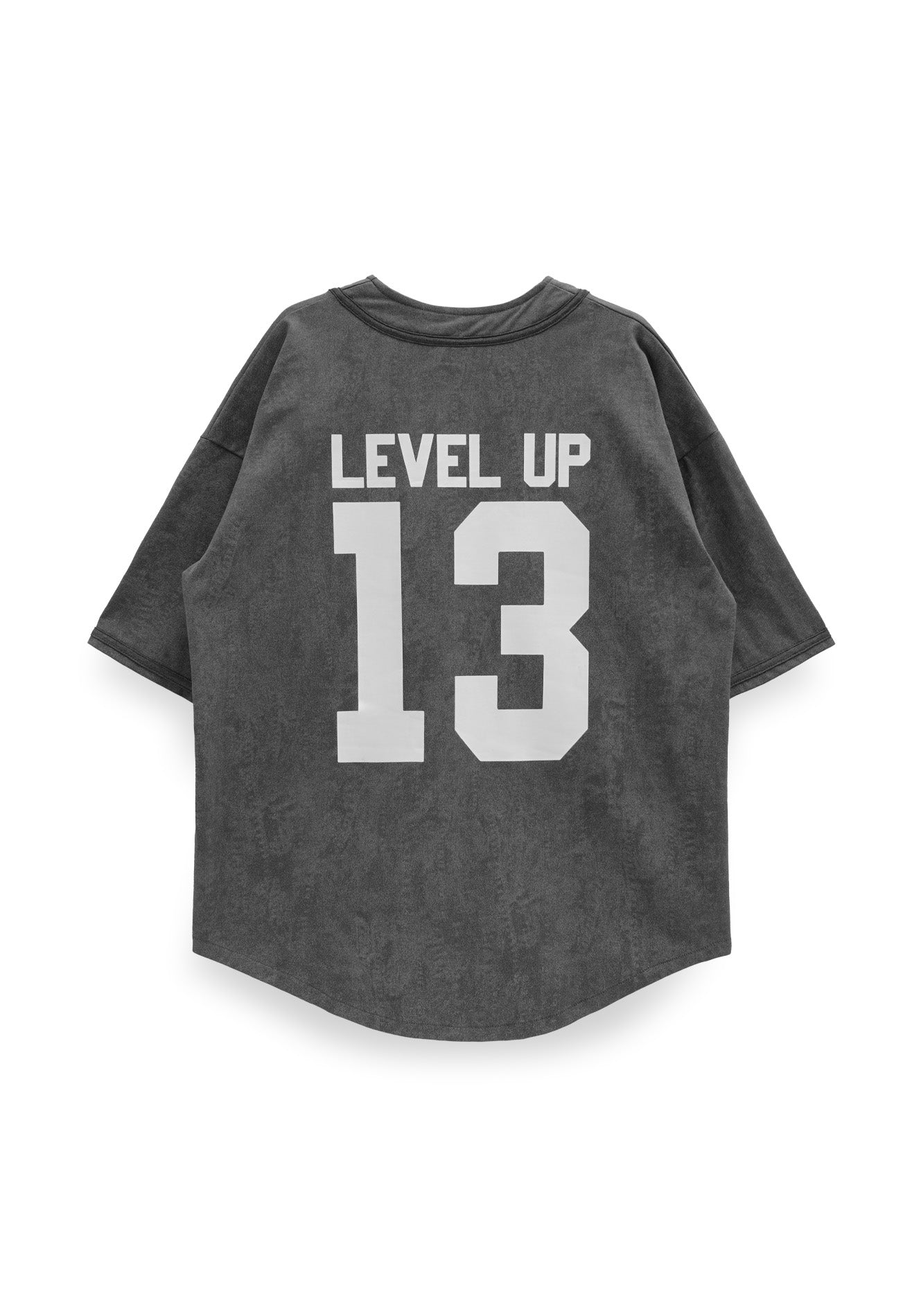 DRUM SELECT Glow in the Dark Baseball Shirt- Grey