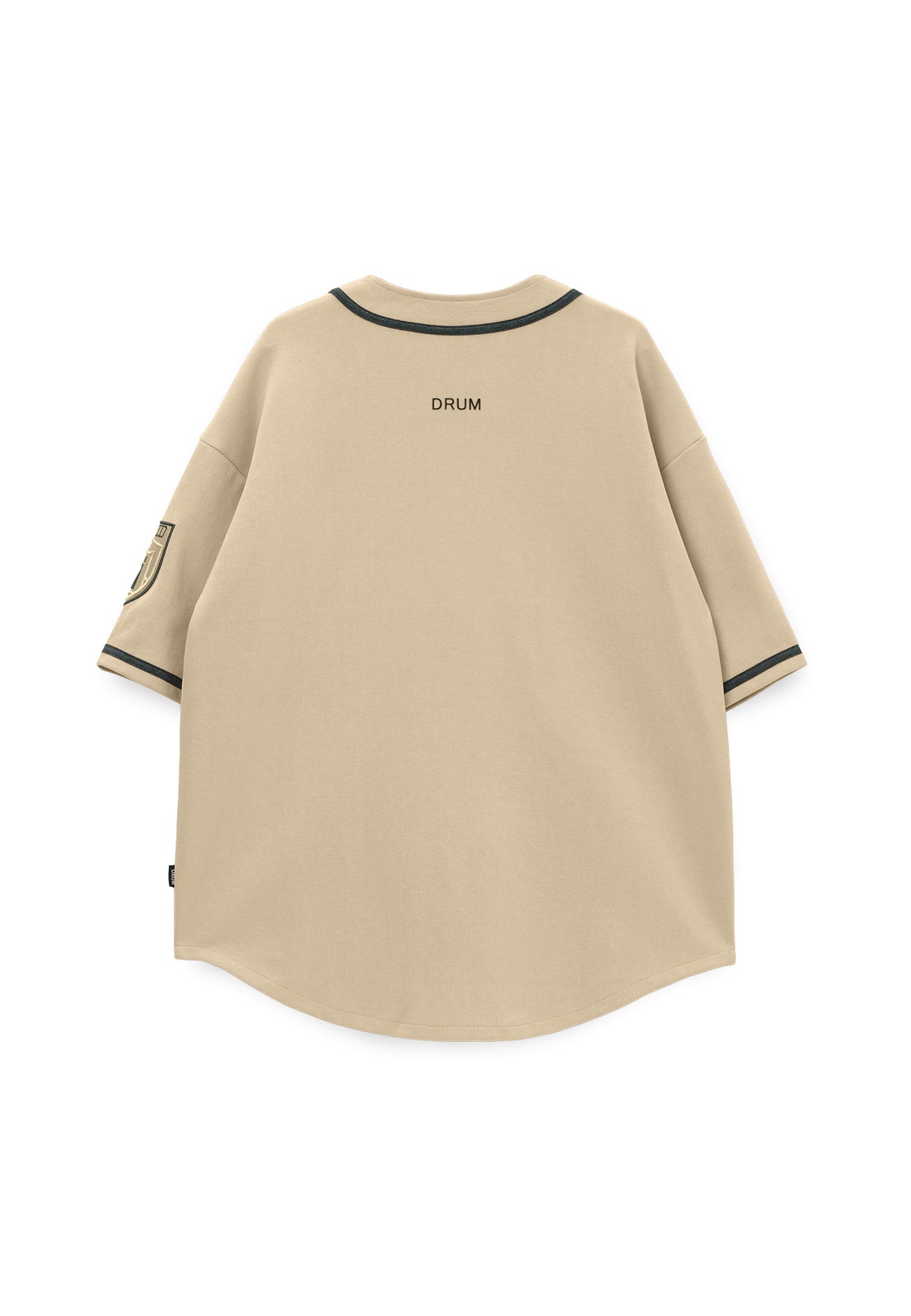 SELECT Racing Collection Toothbrush Embroidery Baseball Shirt- Light Khaki