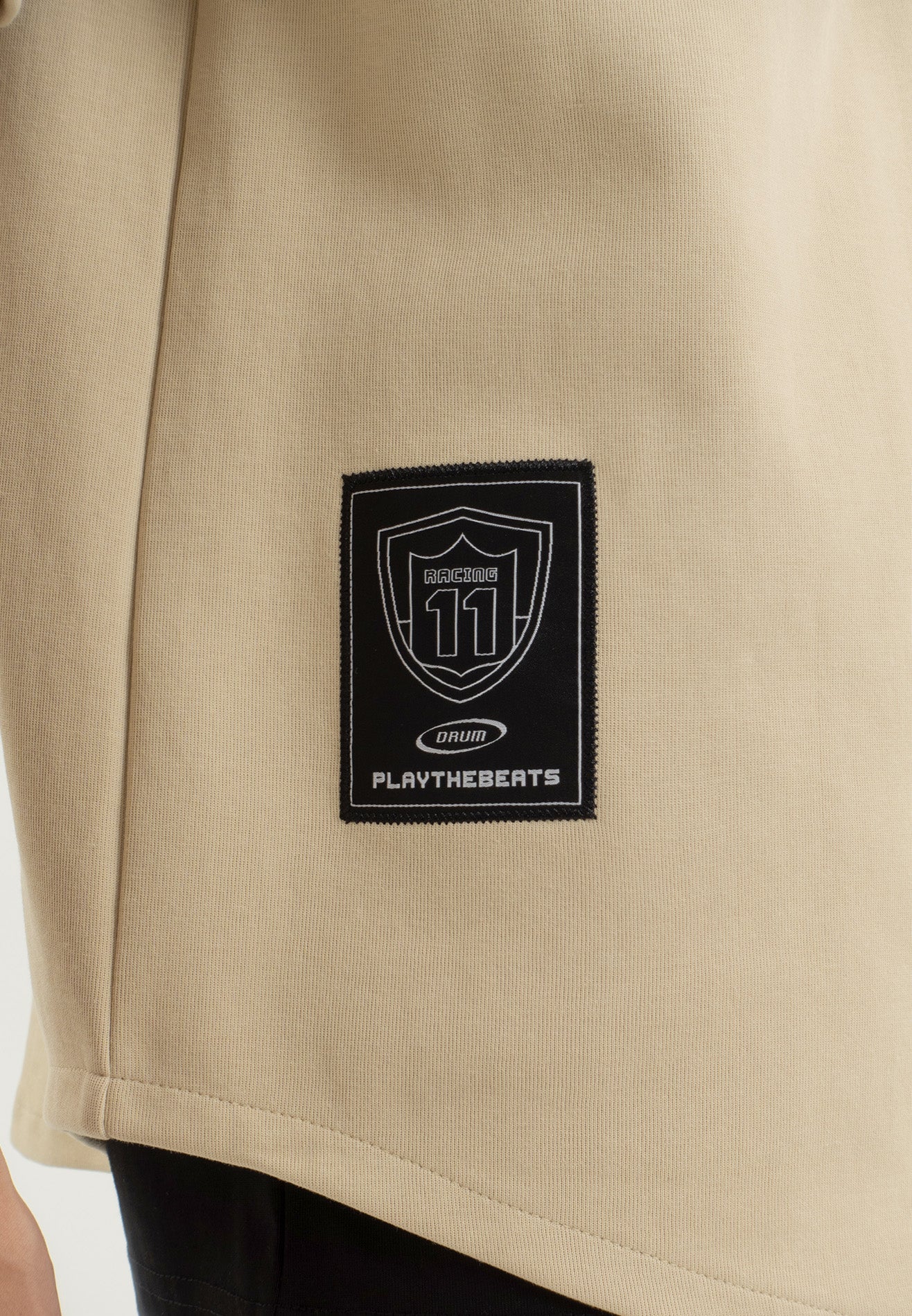 SELECT Racing Collection Toothbrush Embroidery Baseball Shirt- Light Khaki