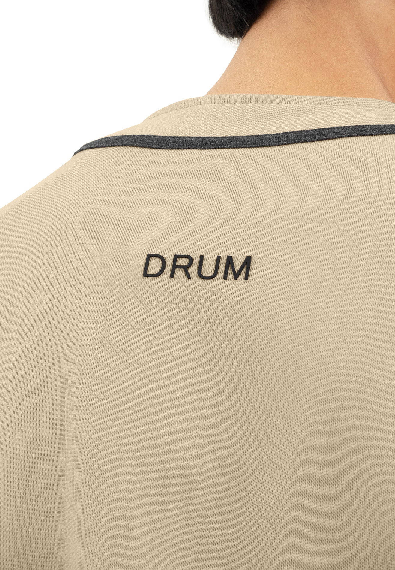 SELECT Racing Collection Toothbrush Embroidery Baseball Shirt- Light Khaki