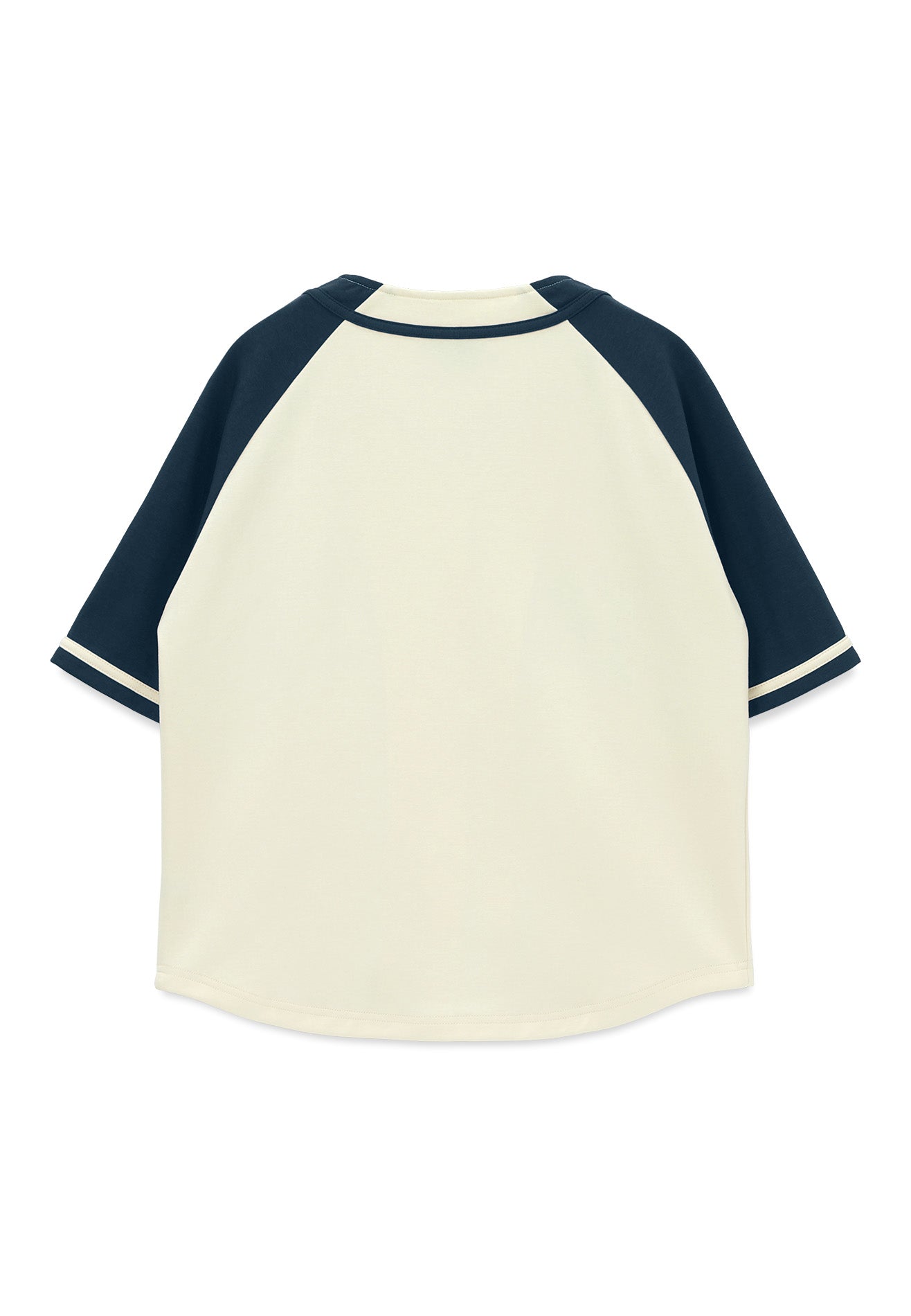SELECT Women Logo Embroidery Baseball Shirt- Blue