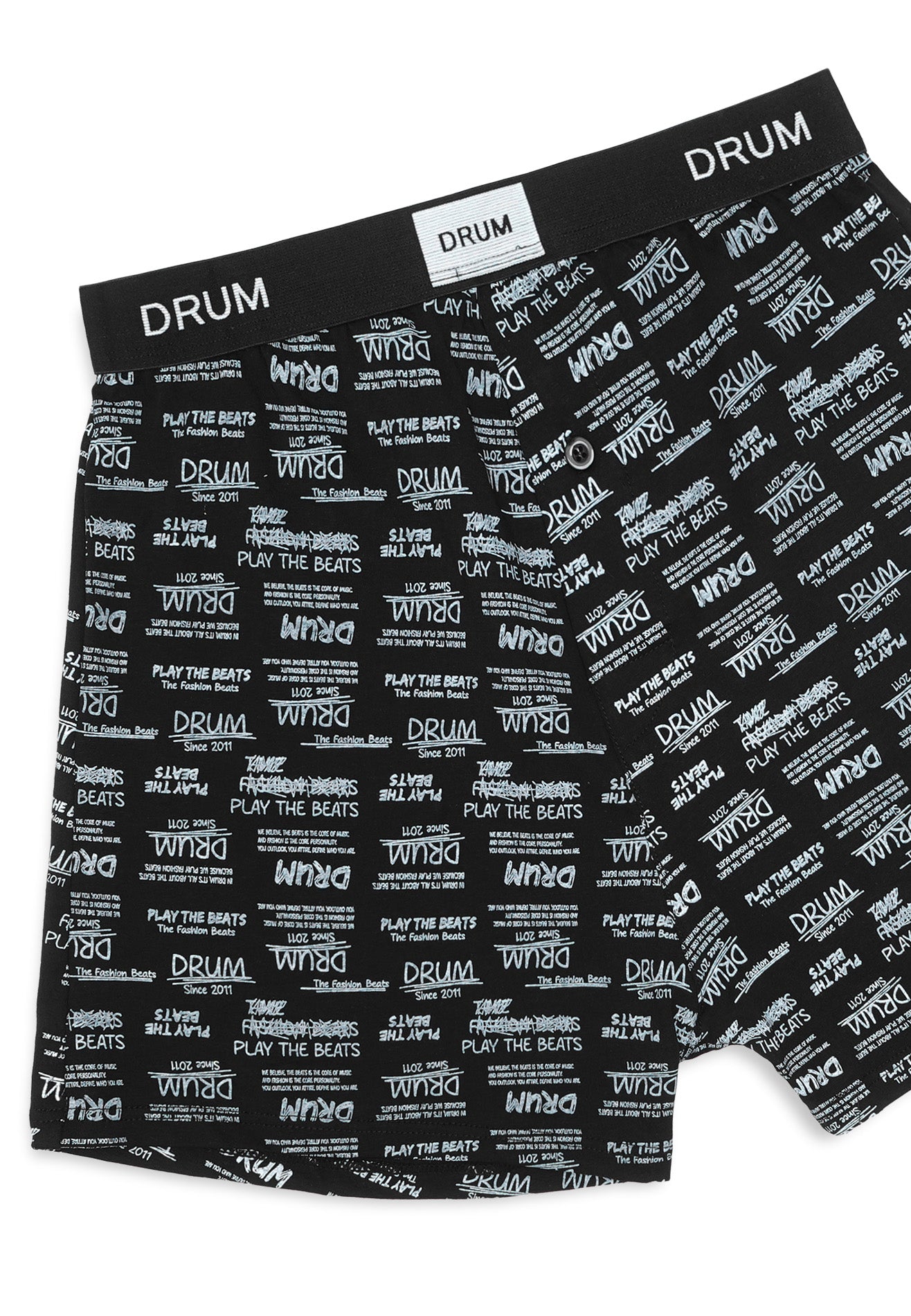 DRUM Graphic Printed Cotton Boxers- 2 in 1 pack