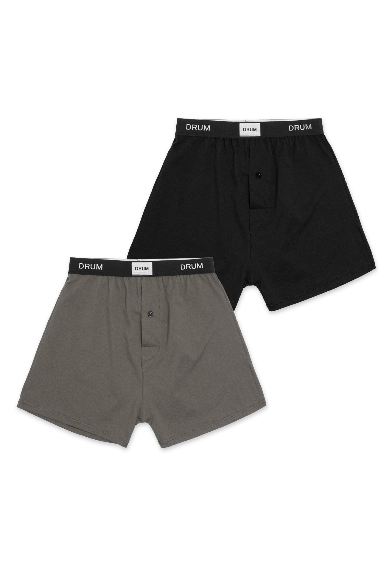 DRUM Classic Cotton Boxers- 2 in 1 pack