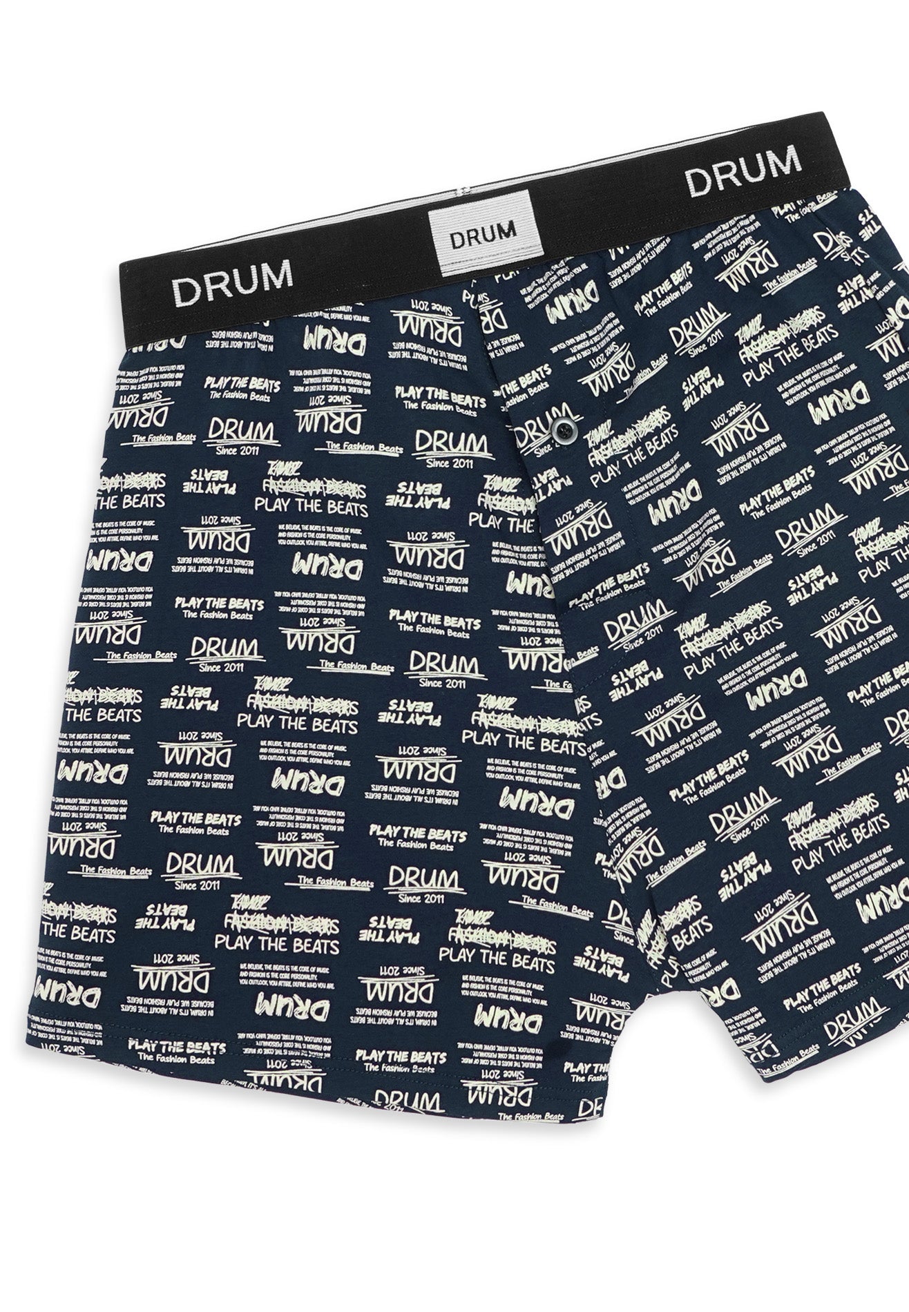 DRUM Graphic Printed Cotton Boxers- 2 in 1 pack