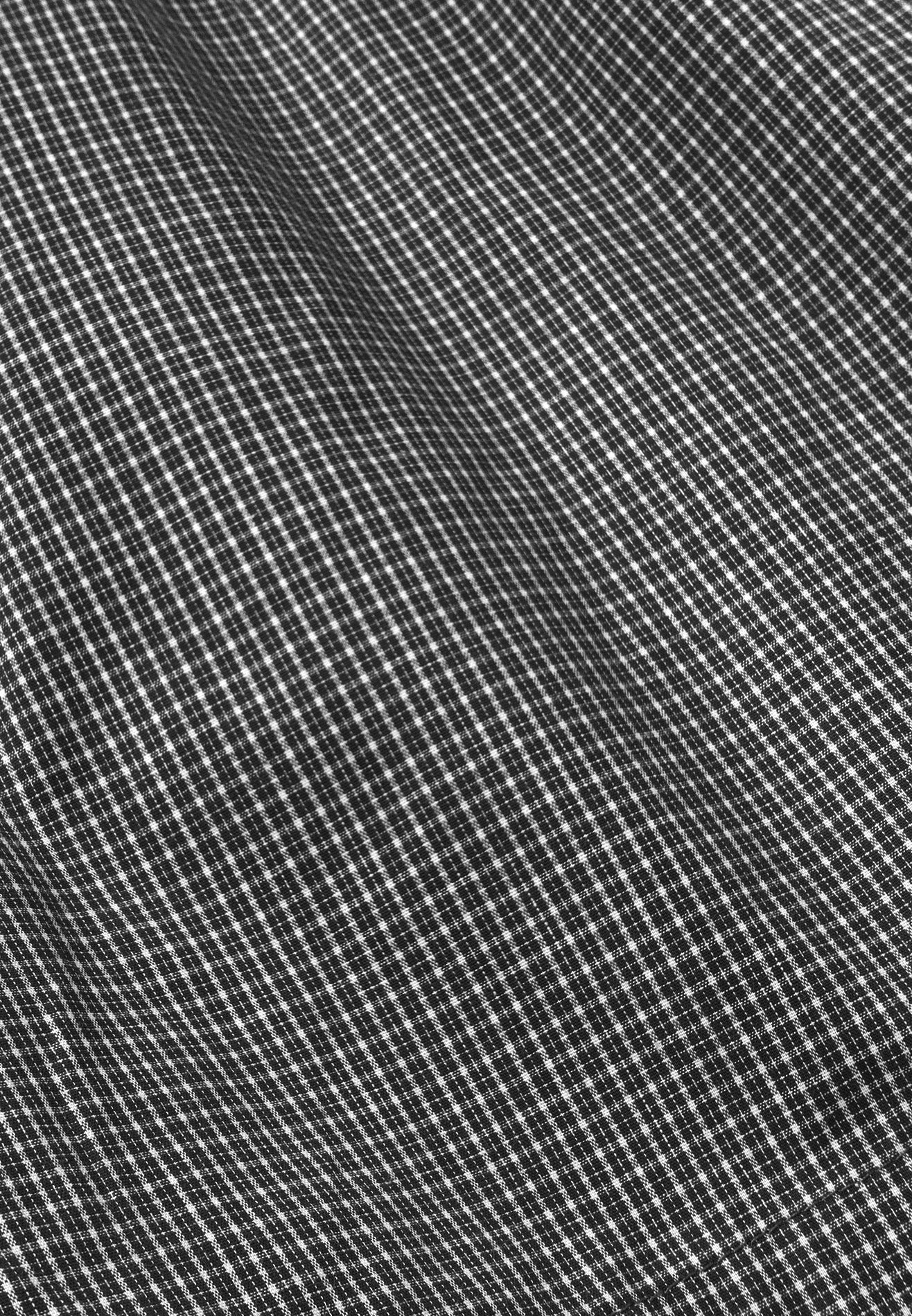 DRUM S. Flannel Printed Cotton Boxers- Black