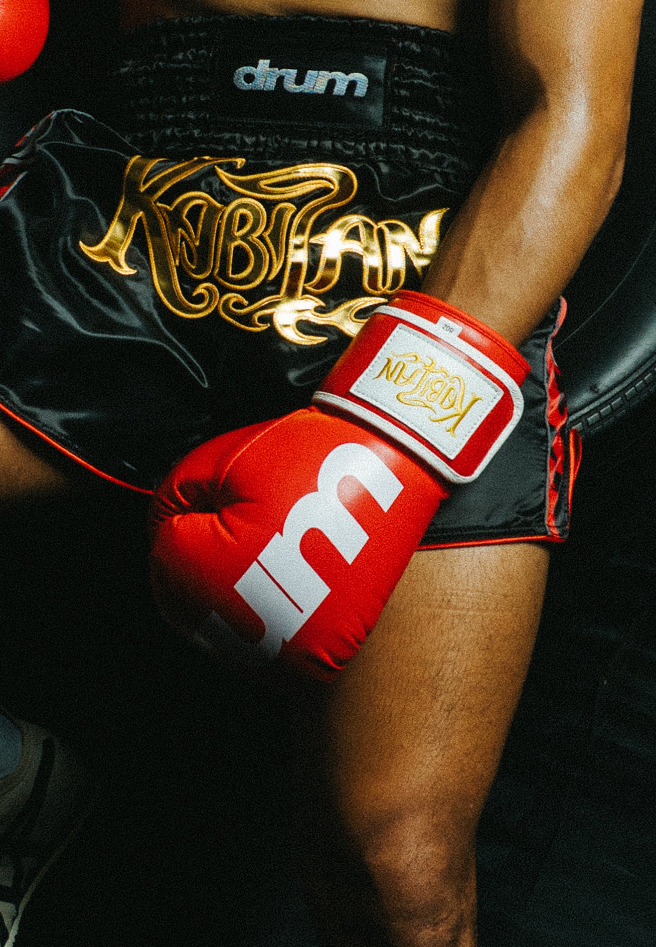 Drum X Kabilan Muay Thai Boxing Glove - Red
