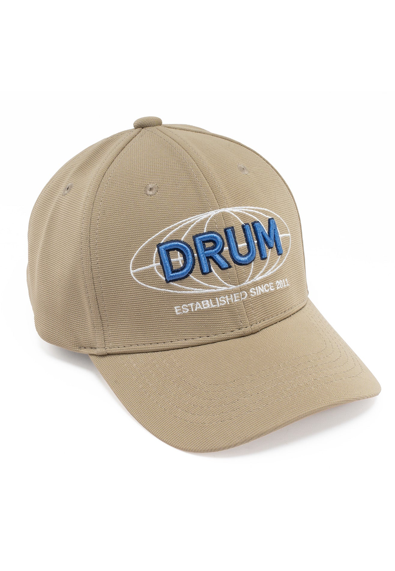 DRUM Logo in Globe Cap- Dark Khaki