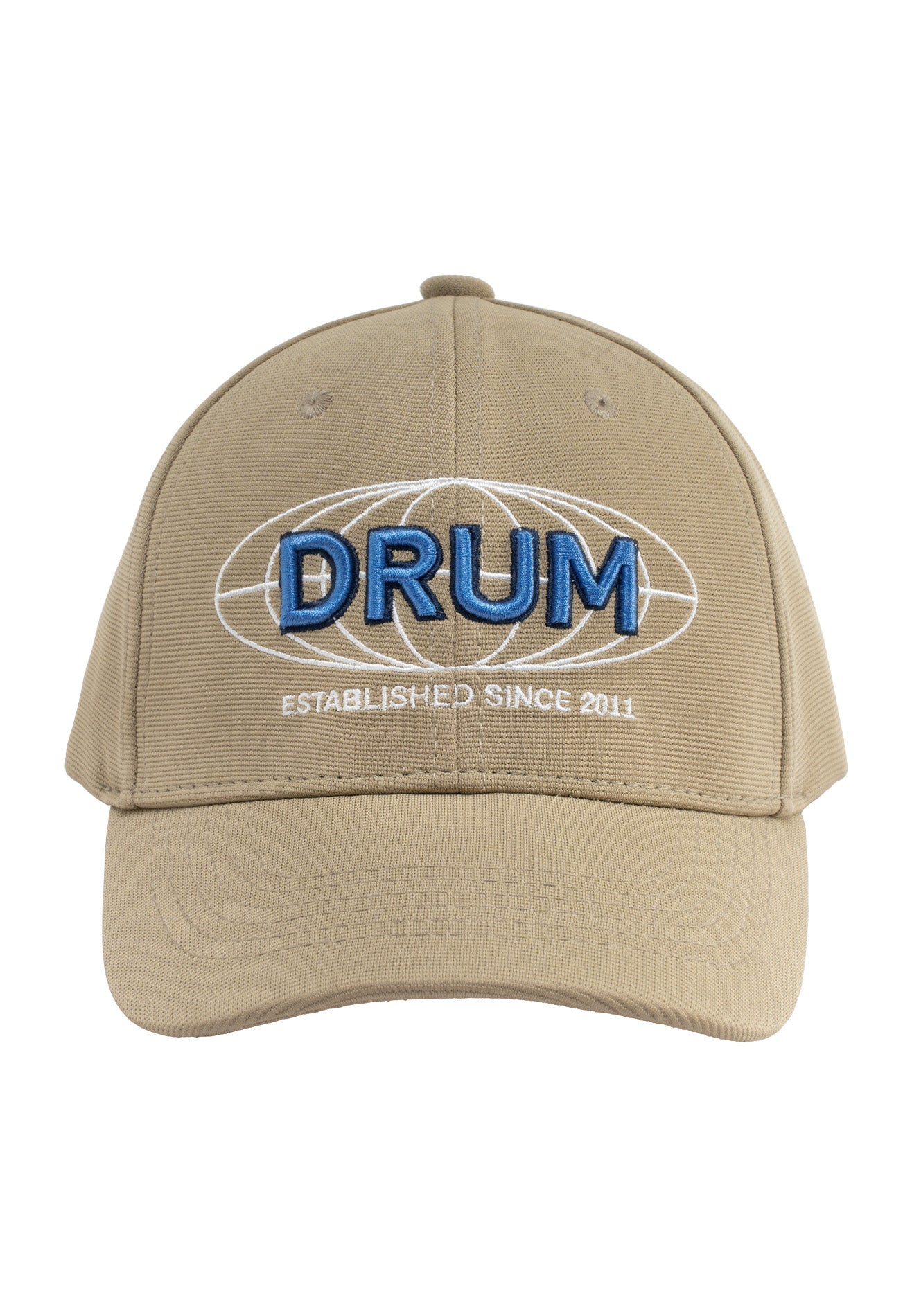 DRUM Logo in Globe Cap- Dark Khaki