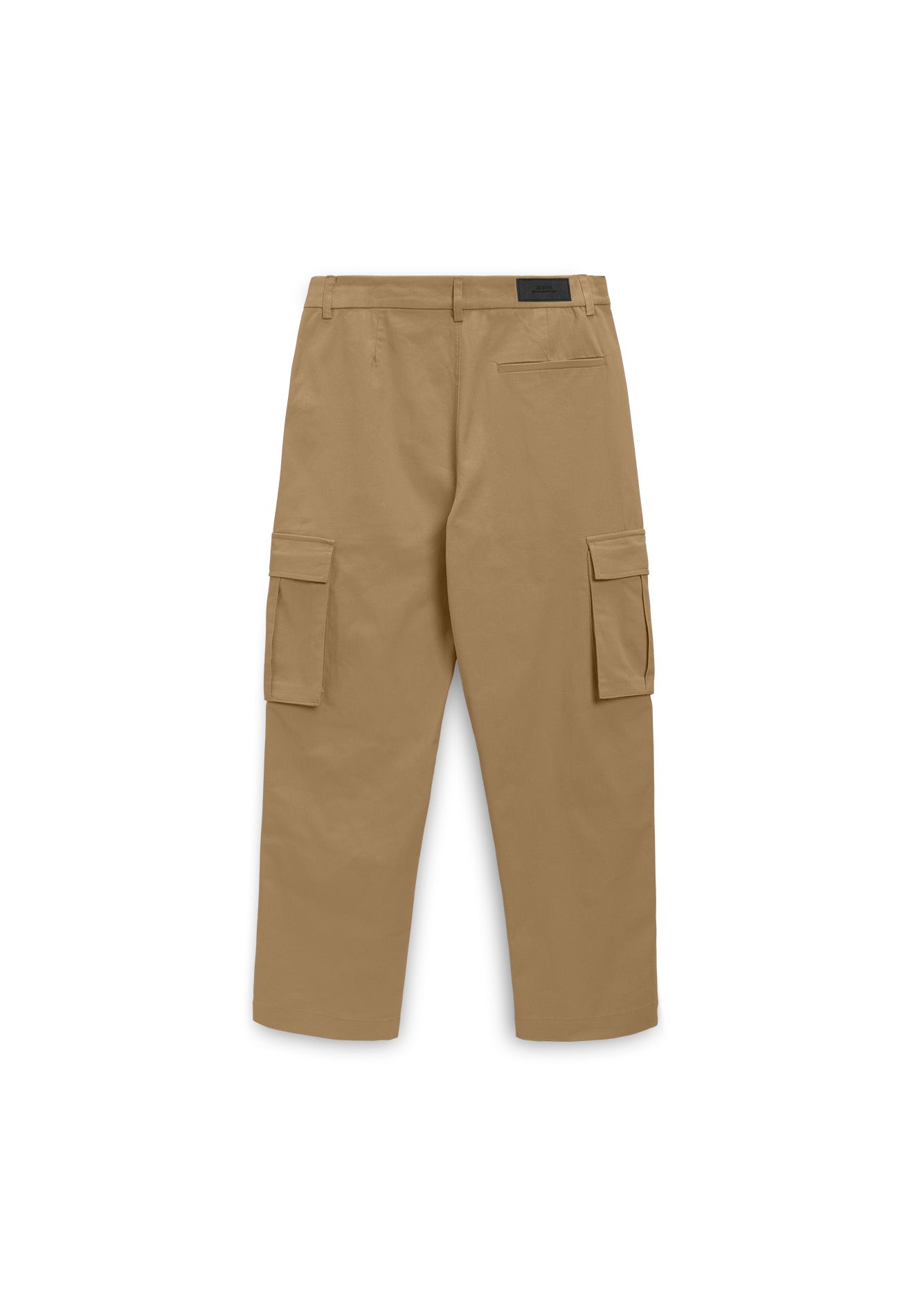 SELECT 2 Pockets Detailed Straight Cut Cargo- Khaki
