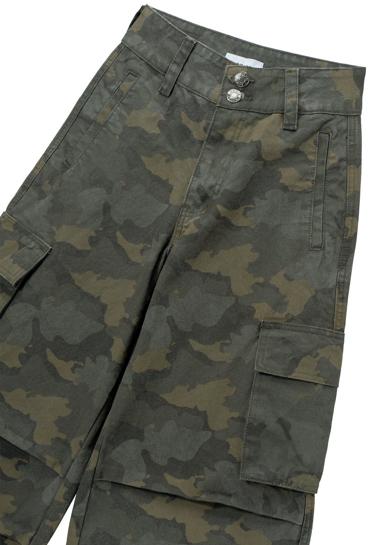 DRUM Select Women Camouflage Print Cargo Pants- Camouflage