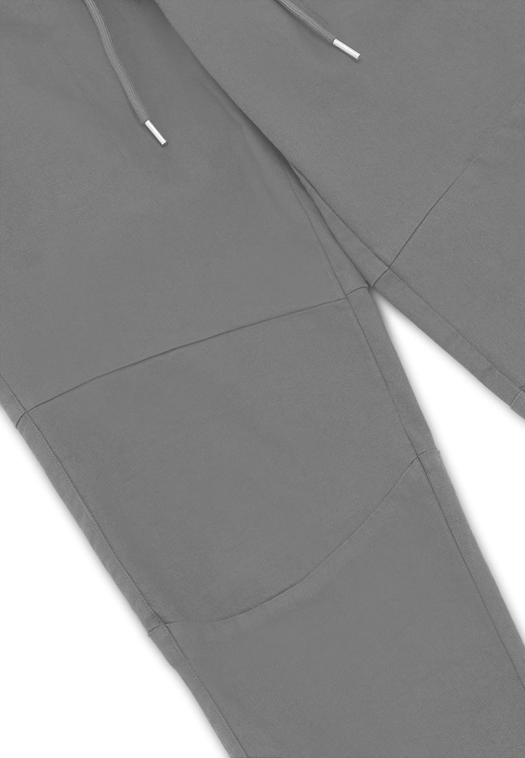 DRUM Select Knee Details Cargo Pants - Grey
