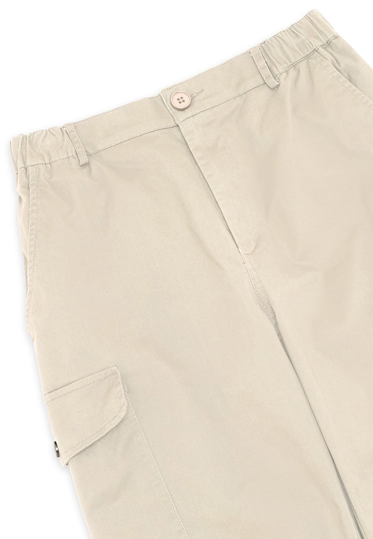 DRUM Select Pocket Details Cargo Pants - Khaki