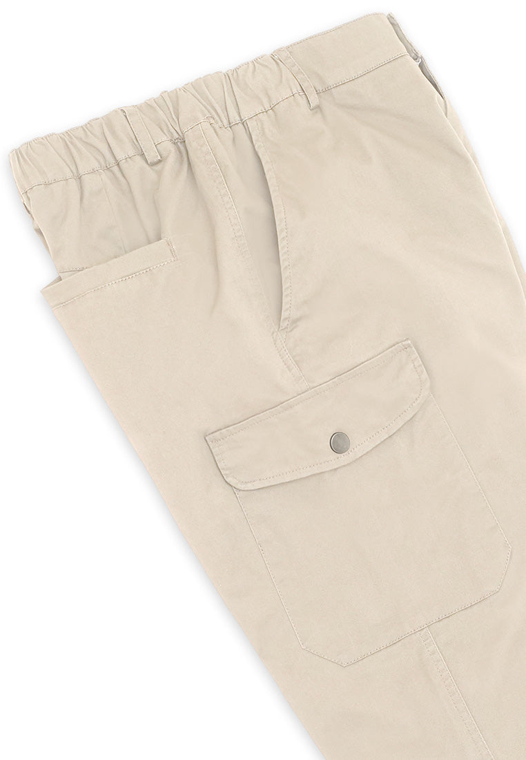 DRUM Select Pocket Details Cargo Pants - Khaki