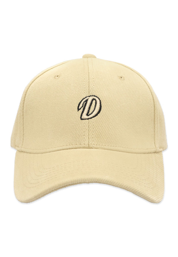 DRUM D Embroidery Cap- Khaki