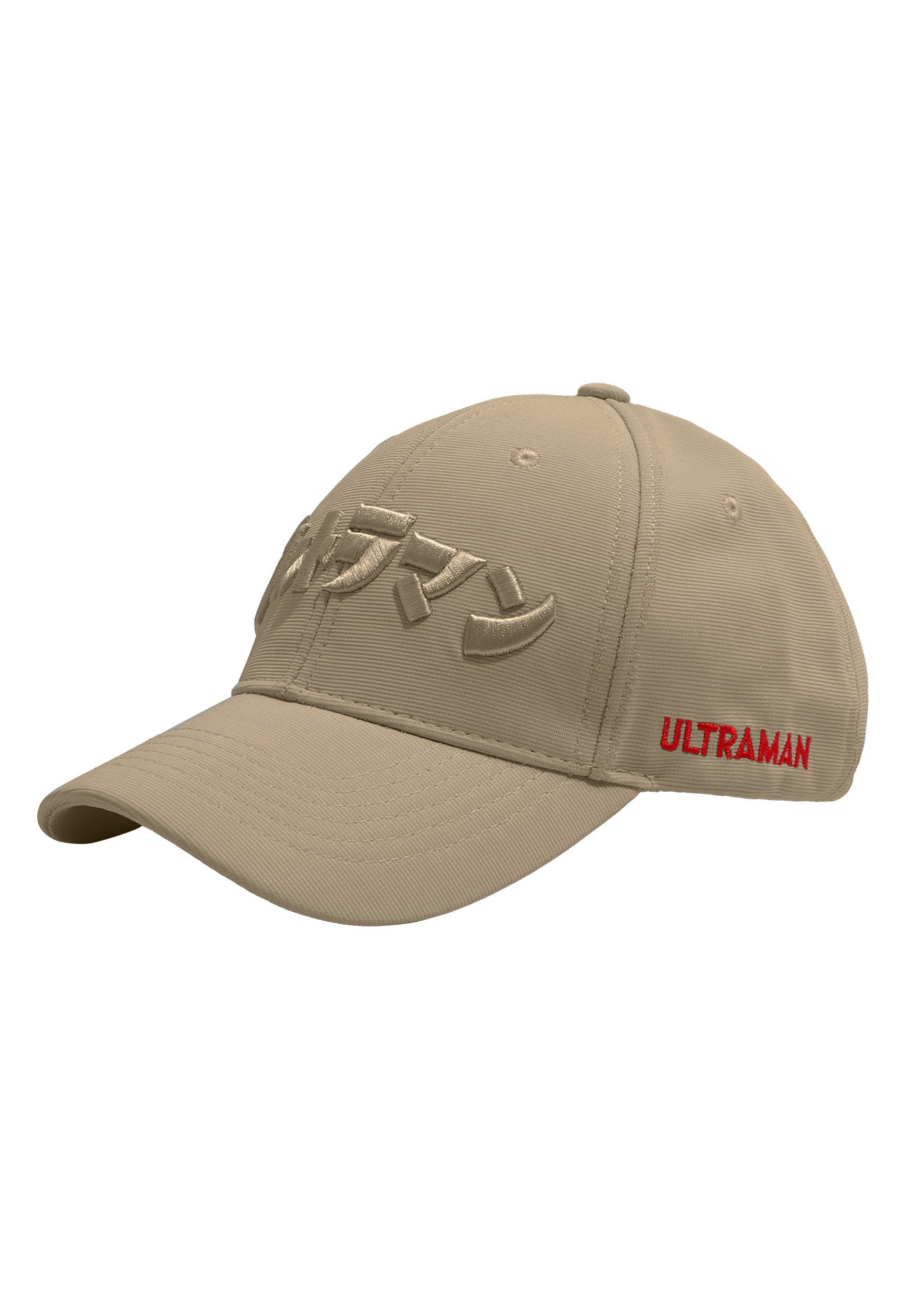 DRUM | ULTRAMAN 3D Embroidery Cap- Dark Khaki
