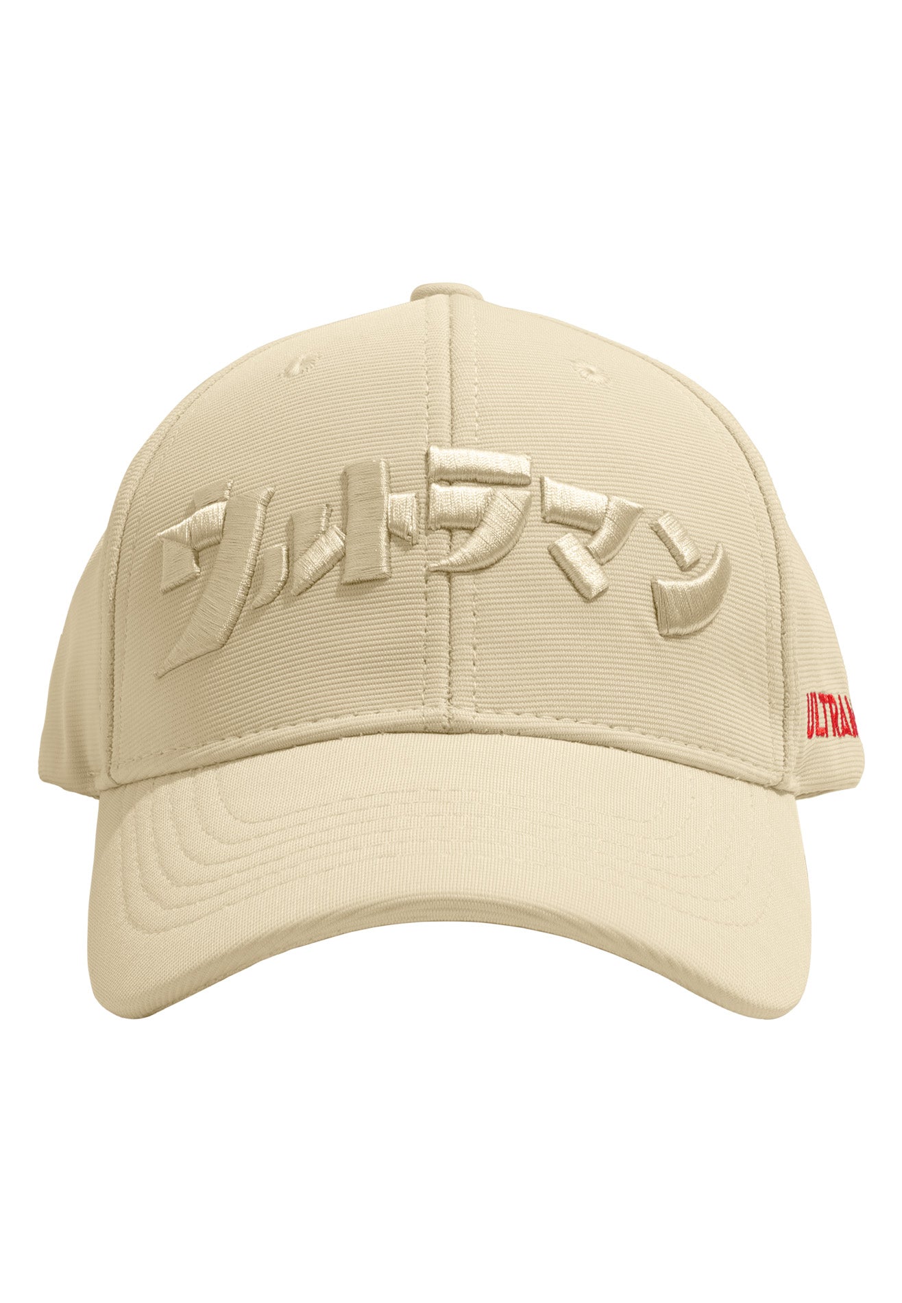 DRUM | ULTRAMAN 3D Embroidery Cap- Light Khaki
