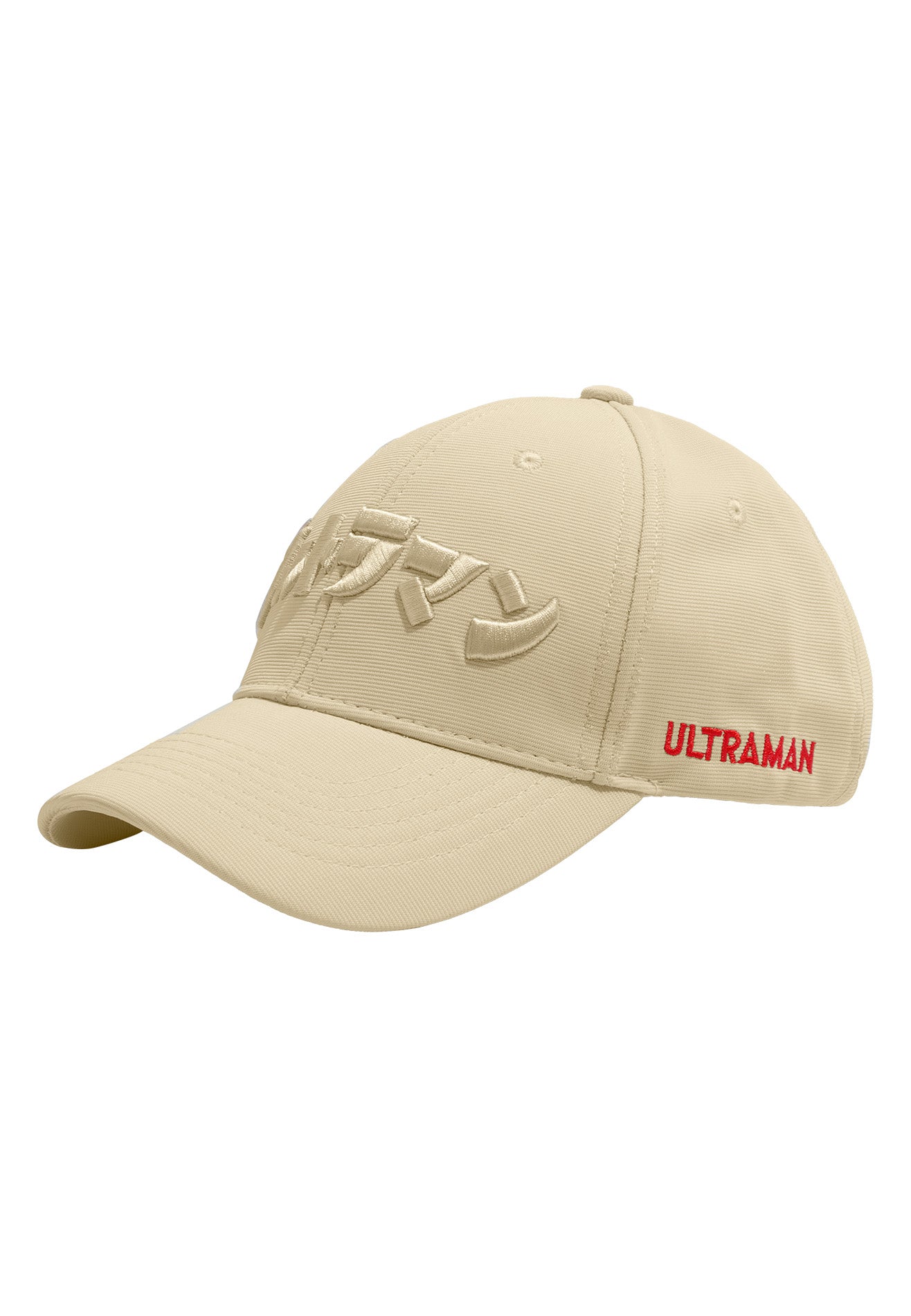 DRUM | ULTRAMAN 3D Embroidery Cap- Light Khaki