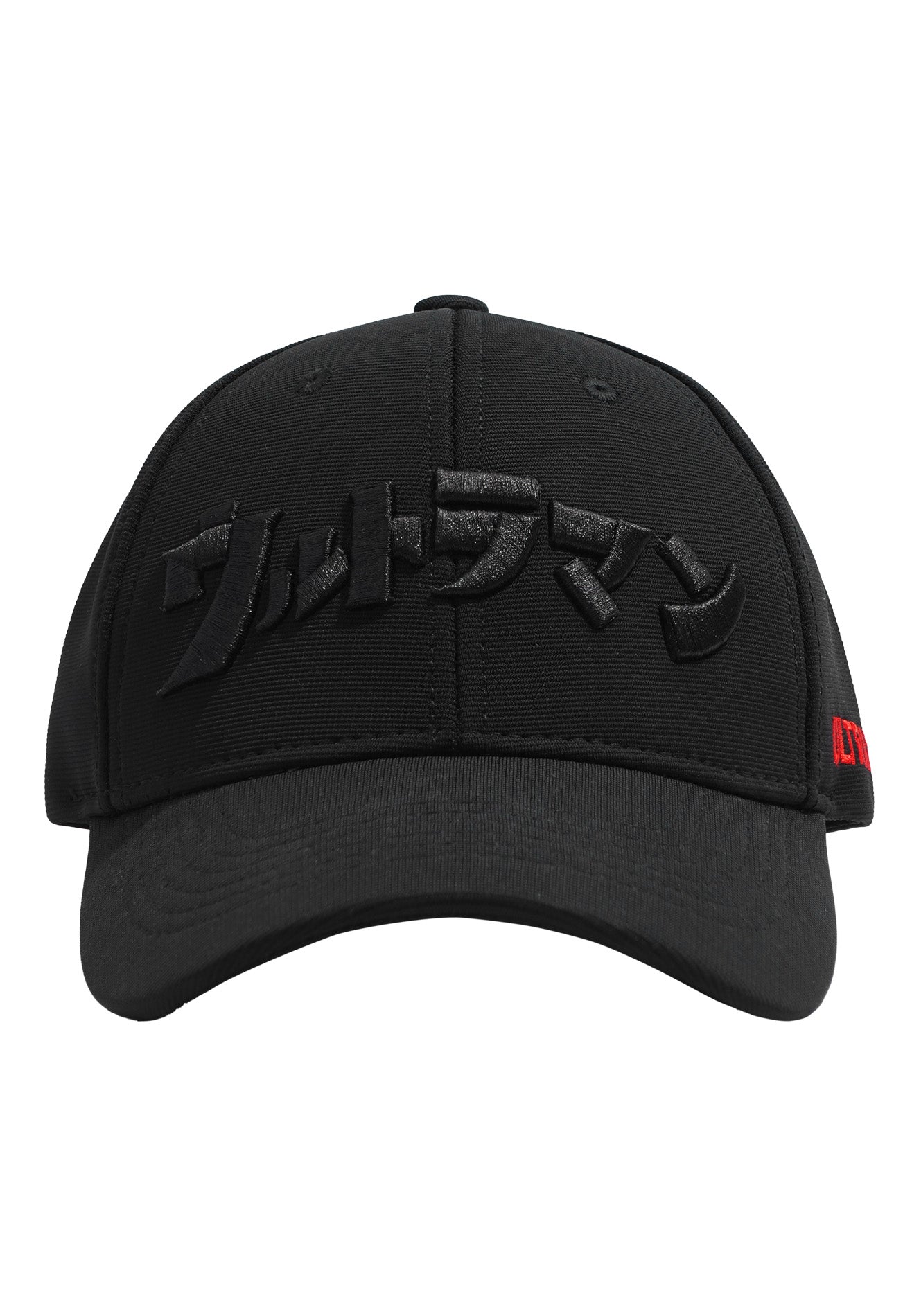 DRUM | ULTRAMAN 3D Embroidery Cap- Black