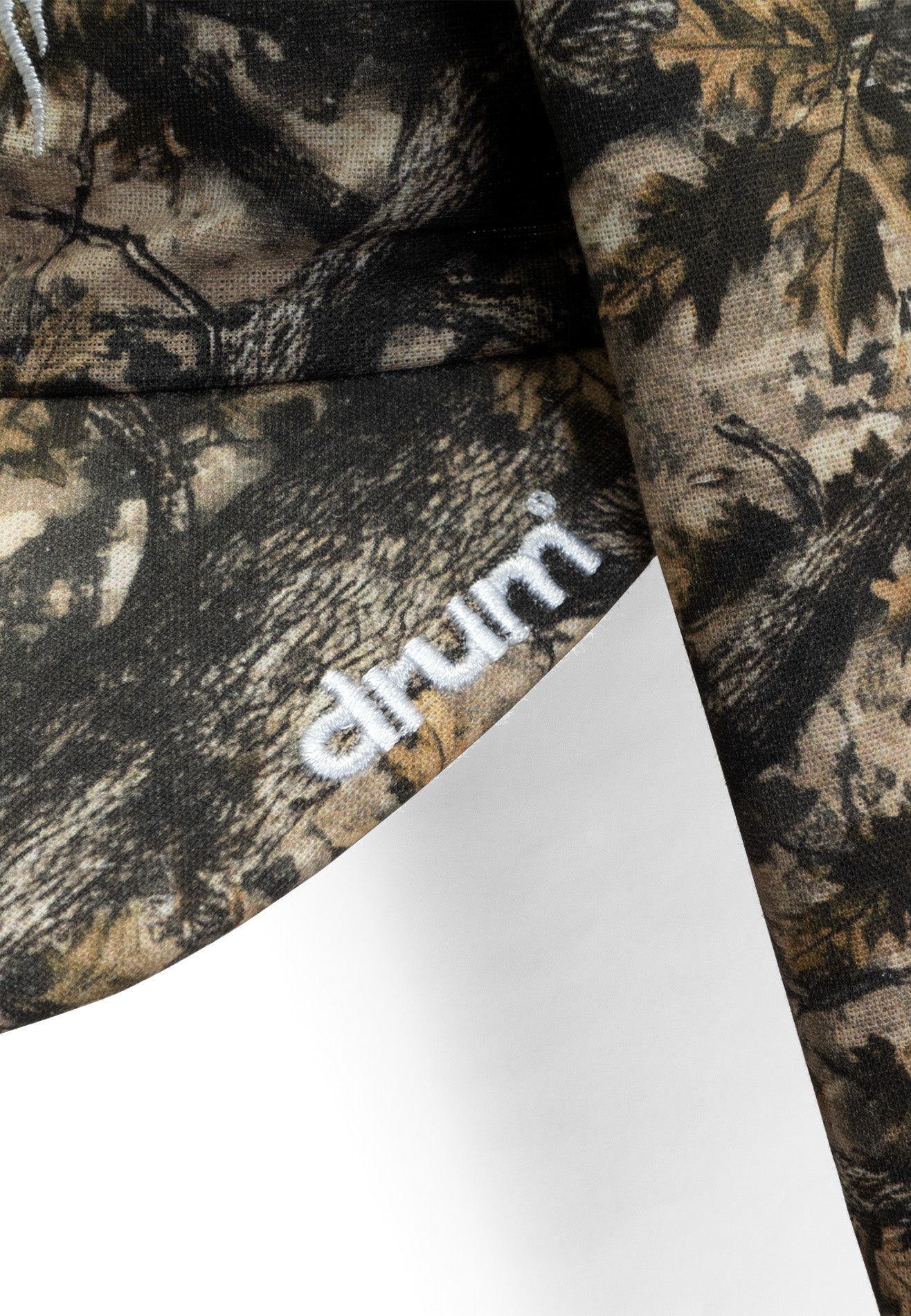 DRUM X AOS Real Tree Camo Printed Scarf Cap -Khaki