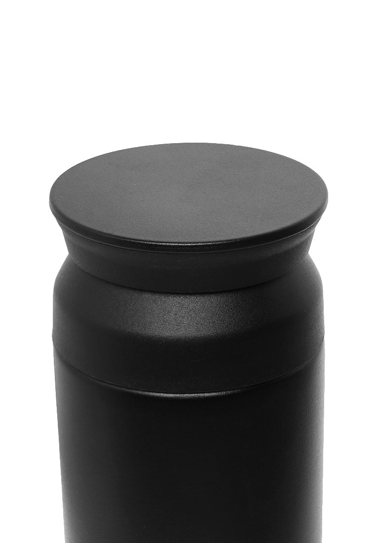 DRUM Stainless Steel Thermos Flask- Black