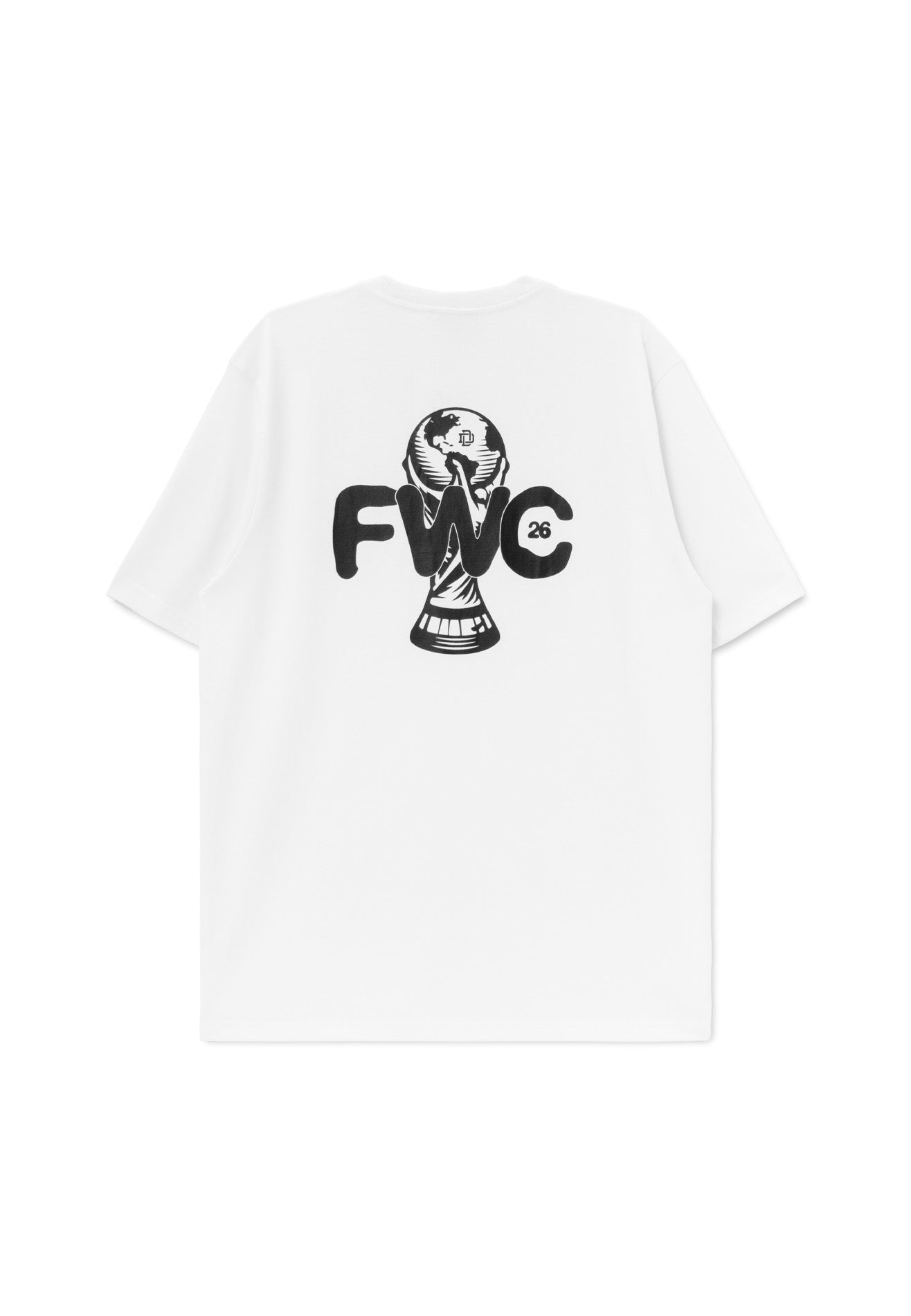 DRUM E. Football Republic Relaxed Fit Tee- White