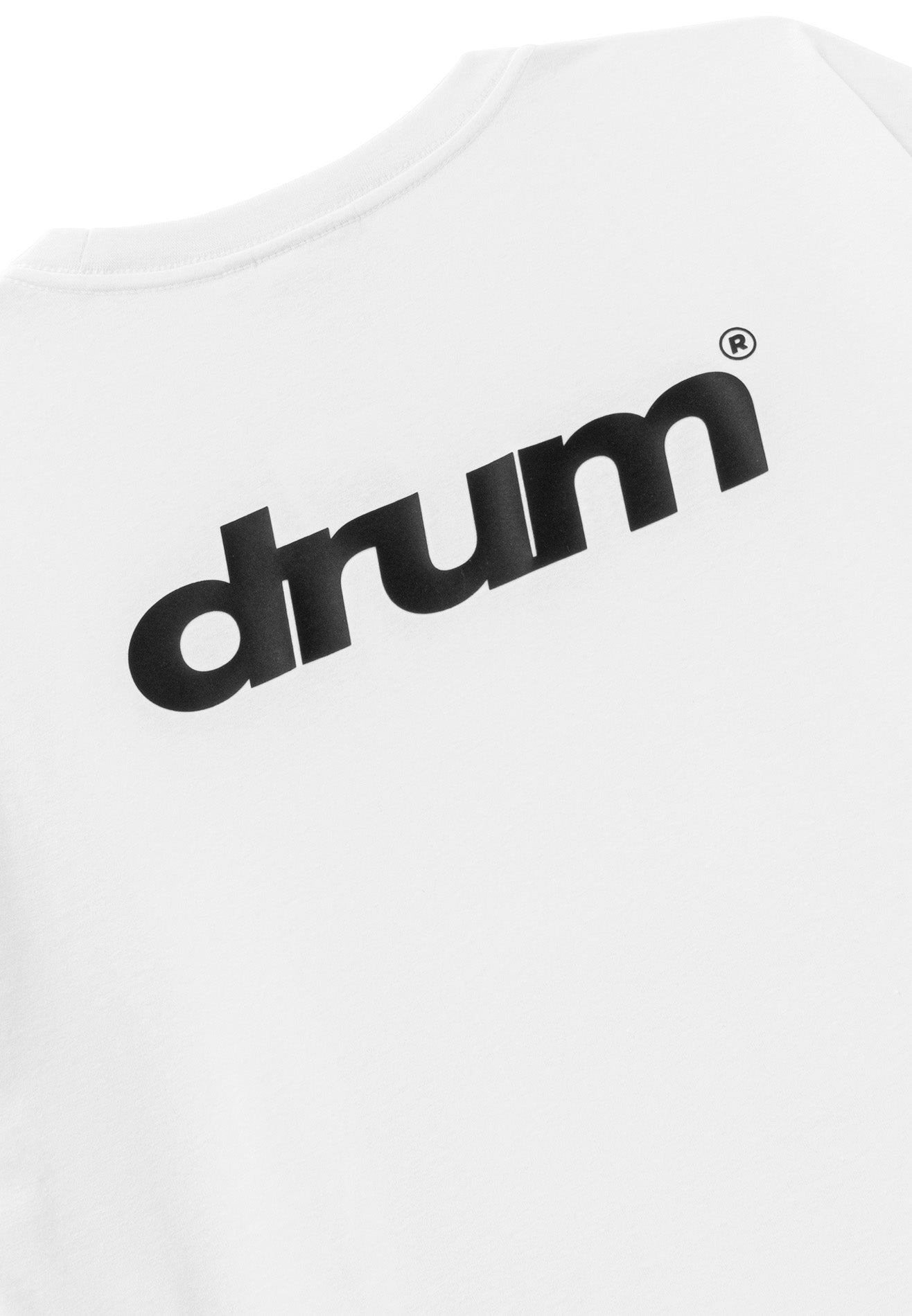 DRUM E. Stadium Relaxed Fit Tee- White