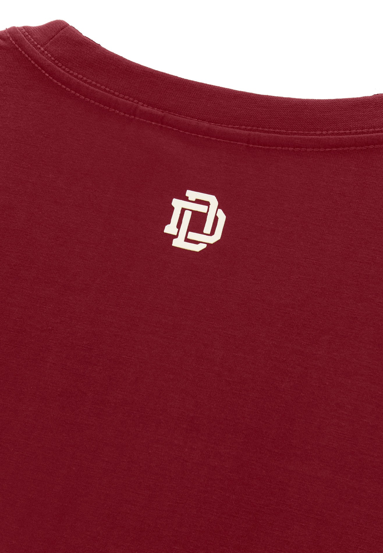 DRUM E. Syndicate Relaxed Fit Tee- Maroon