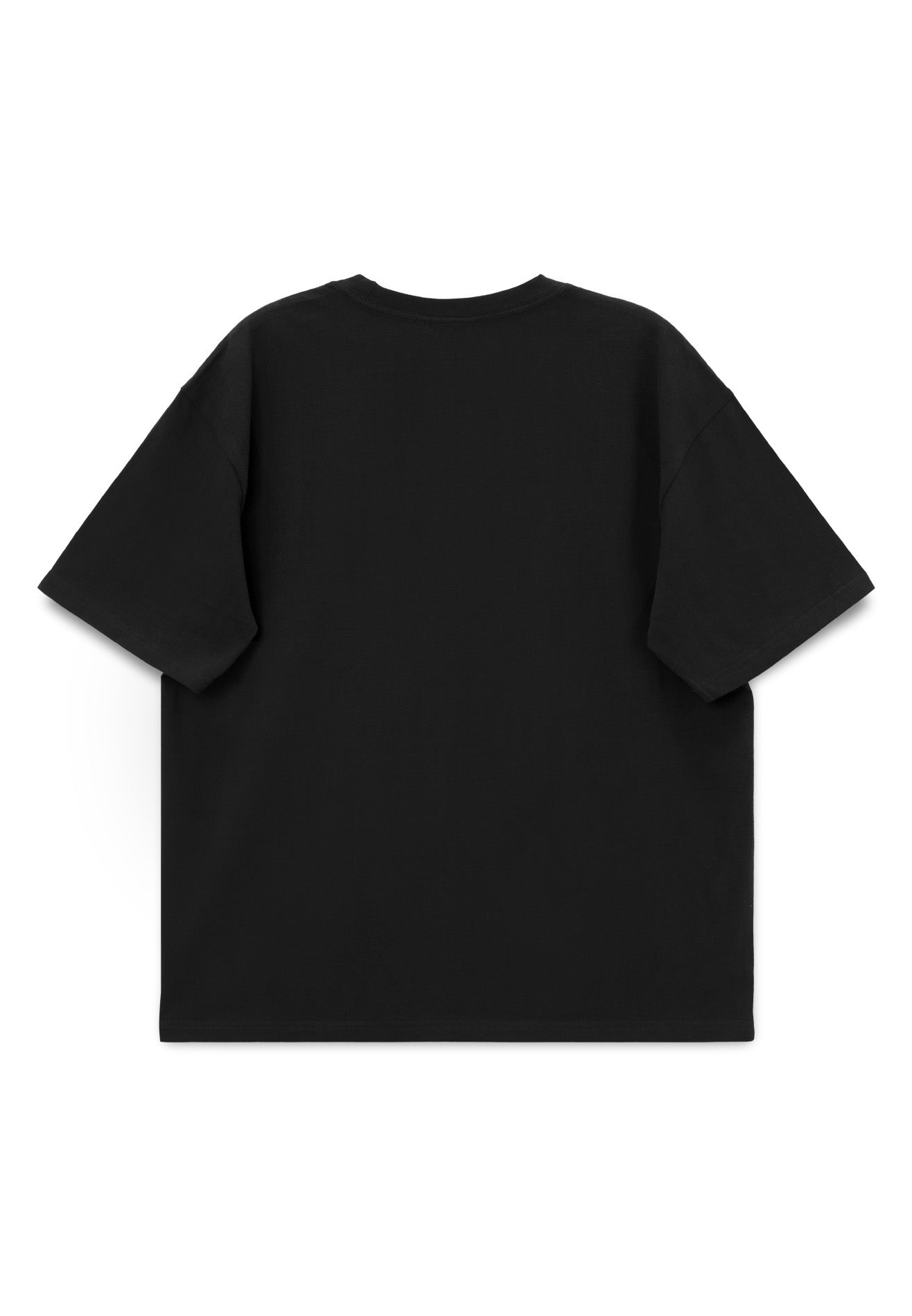 DRUM E. Big Smile Relaxed Fit Tee- Black