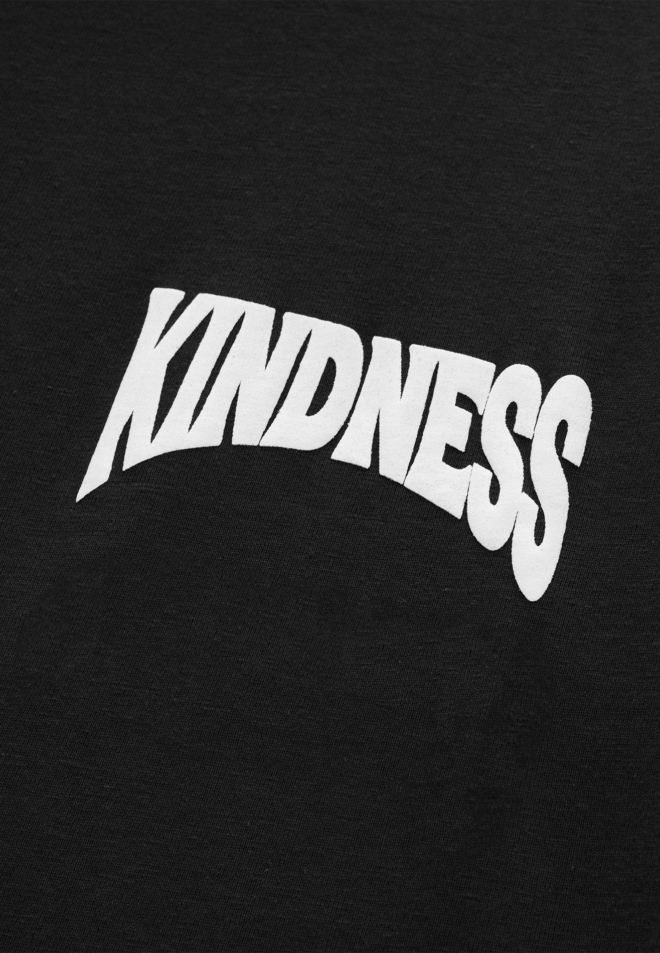 DRUM E. Kindness Relaxed Fit Tee- Black