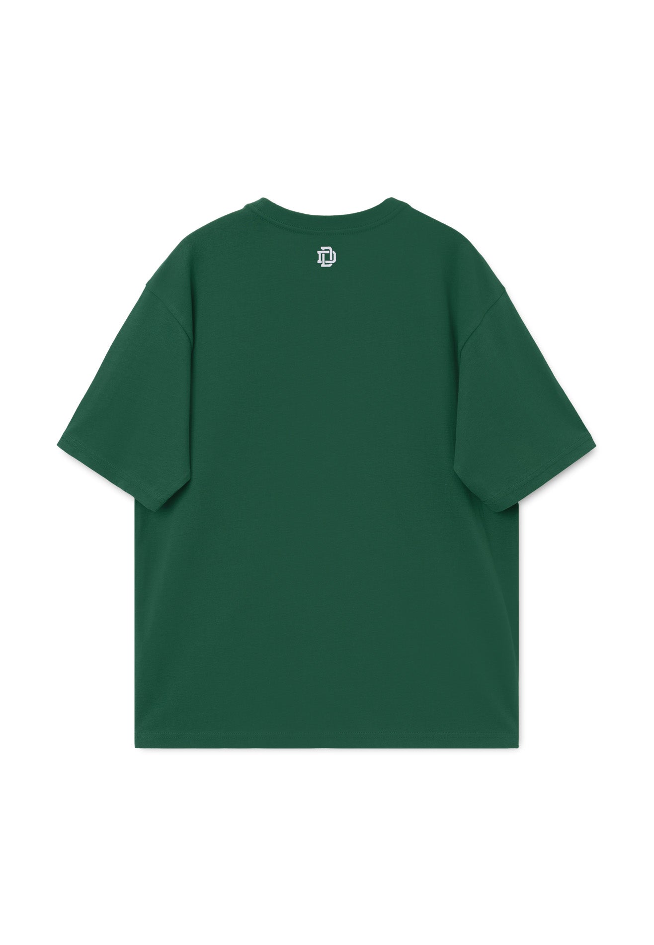 DRUM E. Studios Relaxed Fit Tee- Dark Green
