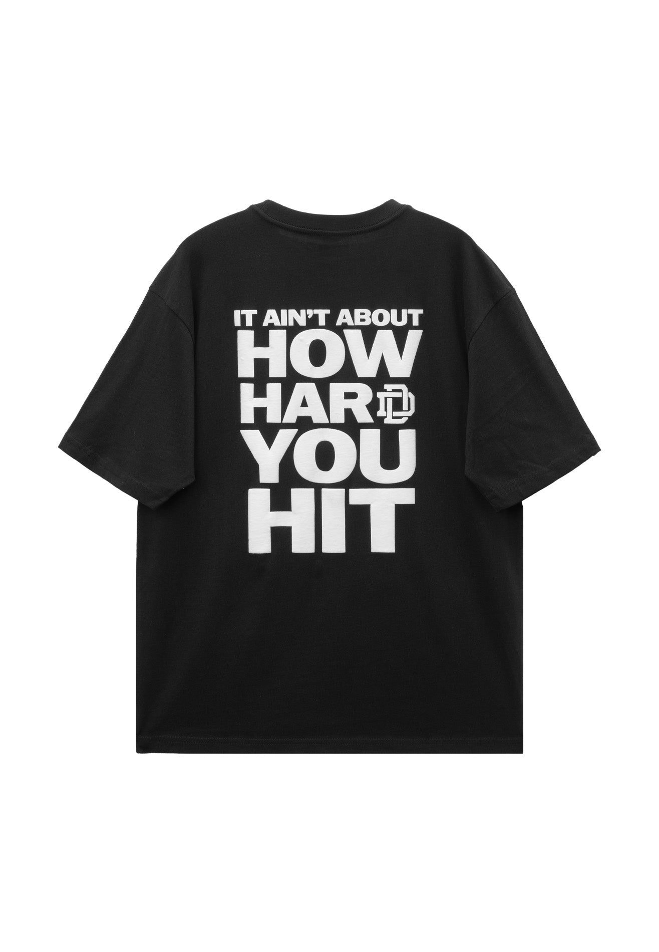 DRUM E. Brotherhood Relaxed Fit Tee- Black
