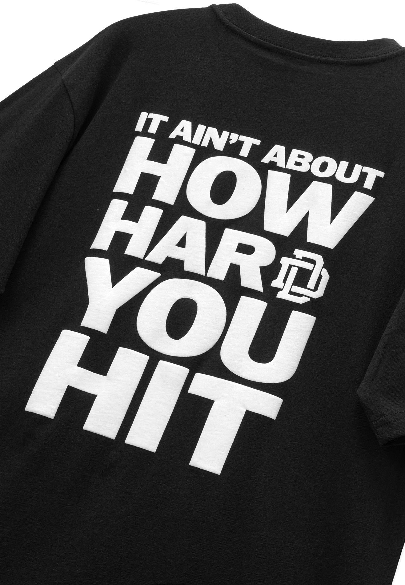 DRUM E. Brotherhood Relaxed Fit Tee- Black