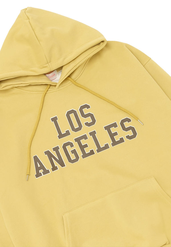 Los Angeles Hoodie- Yellow